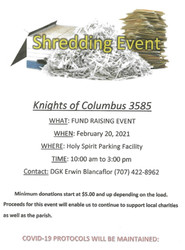 Paper Shredding Event