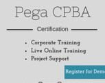 Pega Cpba 7.2 Certification Online Training Institute