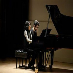 Pianists Mitsuko Uchida and Jonathan Biss, presented by Princeton University Concerts