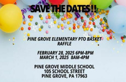 Pine Grove Area Elementary School 10th Annual Basket Raffle