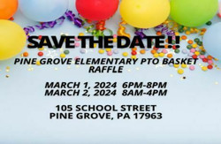 Pine Grove Area Elementary School 9th Annual Basket Raffle