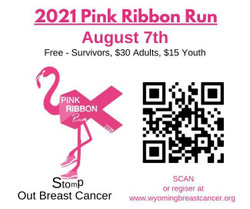 Pink Ribbon Run - Stomp Out Breast Cancer