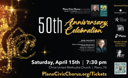 Plano Civic Chorus 50th Anniversary Concert!