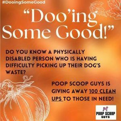 Poop Scoop Guys "Doo'ing Some Good"