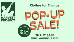 Pop-up Clothing Sale