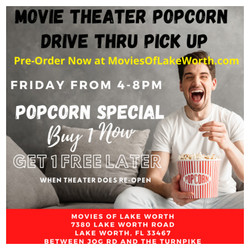 Popcorn Drive Thru Pick-Up