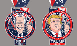 Presidential Half Marathon and 5k/10k - Virtual Race - Complete from Anywhere! Huge Medals!