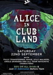 Priority Saturday Presents: Alice in Clubland