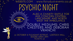 Psychic Night @ Pleasant Retreat, Lostock Hall 20 October