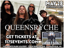 Queensrÿche wsg Amberstein! Live at 1175! Racine County!