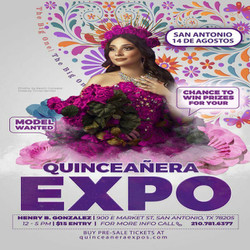 Quinceanera Expo San Antonio August 14th 2022 At the Henry B. Gonzalez Conv.