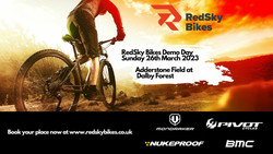 Redsky Bikes Demo Day at Dalby Forest
