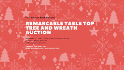 Remarcable Table Top Tree and Wreath Auction presented by First Horizon Bank