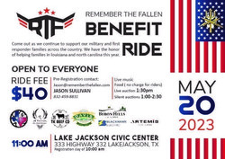 Remember The Fallen Benefit Ride
