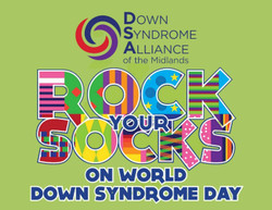 Rock Your Socks for World Down Syndrome Day 3/21