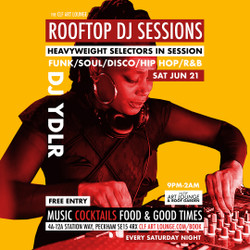 Rooftop Dj Session with Ydlr (Free Entry)