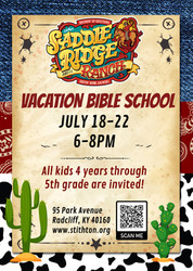 Saddle Ridge Ranch Vacation Bible School