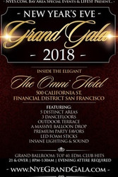 San Francisco Nye Grand Gala 2018 - The Omni Hotel
