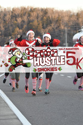 Santa Hustle Smokies 5k & Half Marathon