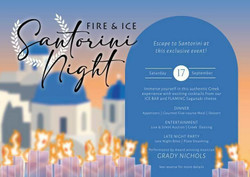 Santorini Night - Fire and Ice!