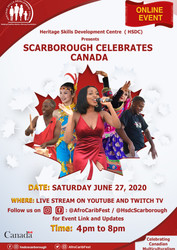Scarborough Celebrates Canada Online Event