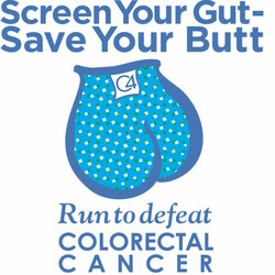 Screen Your Gut - Save Your Butt 5k Challenge - Run to Defeat Colorectal Cancer - March 9, 2024