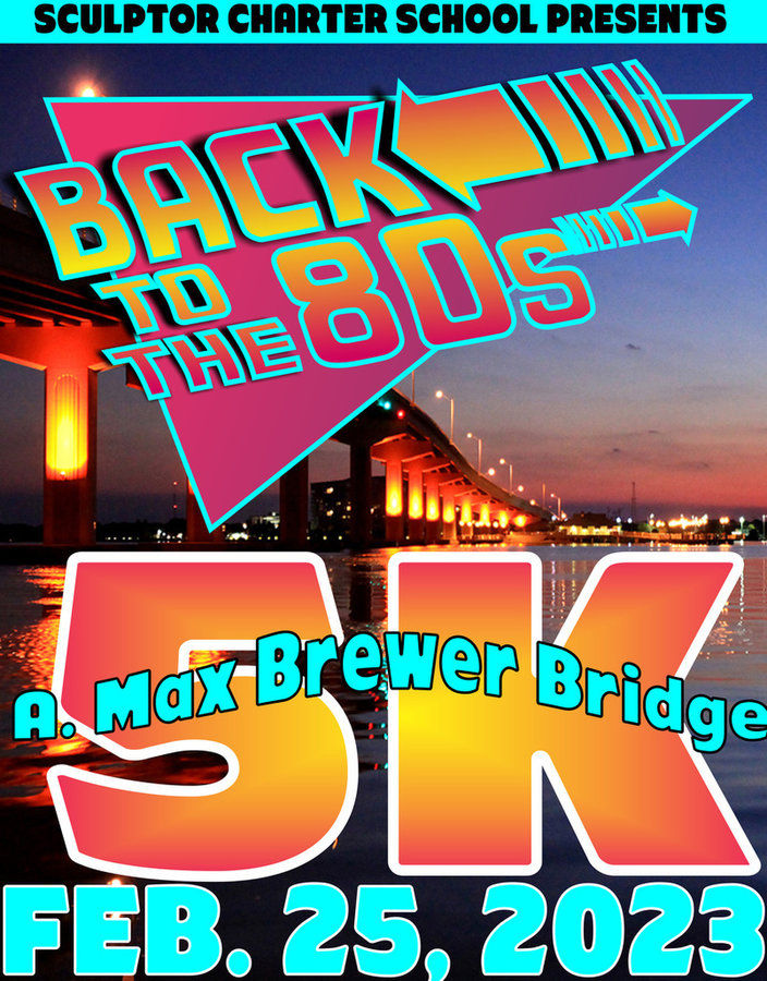 Sculptor Charter School s A Max Brewer Bridge Back To The 80 s 5k 2 25 