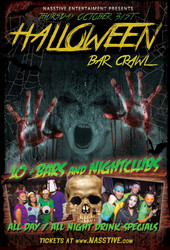 Seattle - Capitol Hill Zombie Crawl - Halloween Bar Crawl - Thursday, October 31st!