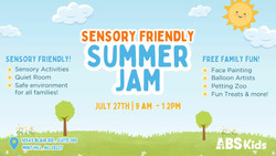 Sensory-friendly Summer Jam
