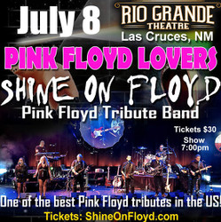 Shine On Floyd - Pink Floyd tribute band concert at Rio Grande Theatre in Las Cruces Nm on July 8