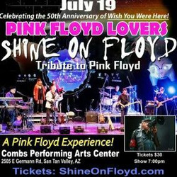 Shine On Floyd pays tribute to Pink Floyd at Combs Performing Arts Center July 19