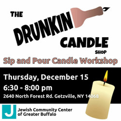Sip and Pour Candle Workshop with the Drunken Candle Shop