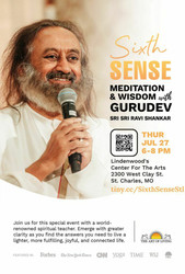 Sixth Sense- Meditation and Wisdom- with Gurudev Sri Sri Ravi Shankar