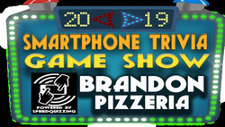 Smartphone Trivia Game Show at Brandon Pizzeria