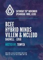 Spearhead Presents - Leeds - Hybrid Minds, BCee, Villem & McLeod