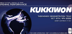 Special Opening Performance, Kukkiwon Taekwondo Demo Team