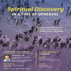 Spiritual Discovery in a Time of Upheaval