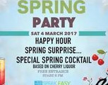 Spring Party! Sakura Party! Special Cocktail + Surprise!
