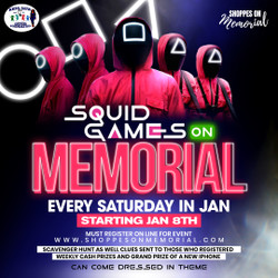 Squid Games On Memorial/ Scavenger Hunt