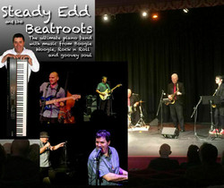 Steady Edd and The Beatroots, A wild night of piano rock 'n' roll! Think Fats Domino