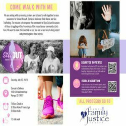 Step Out Walk for Safety with Damsel in Defense