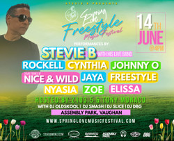 Stevie B Presents: Spring Love Freestyle Music Festival