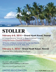 Stoller: A Comprehensive Tutorial in Musculoskeletal Imaging in Hawaii