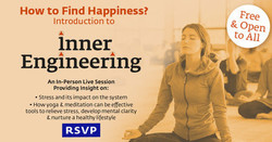 Stress Free and Healthy Living with Inner Engineering - Philadelphia