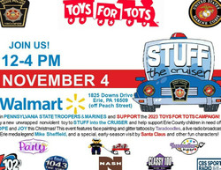 Stuff The Cruiser For Toys For Tots!