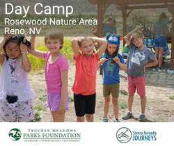 Summer Day Camp 2025 with Sierra Nevada Journeys, June 9 - July 18, Rosewood Nature Area, Reno, Nv