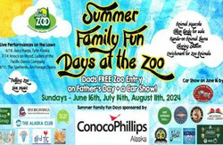 Summer Family Fun Day at the Alaska Zoo sponsored by ConocoPhillips Alaska