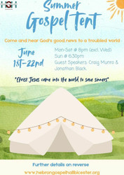 Summer Gospel Tent