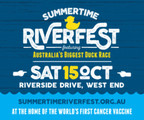 Summertime Riverfest Australia's Biggest Duck Race West End
