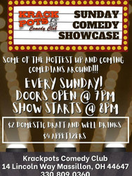 Sunday Free Comedy Showcase at Krackpots Comedy Club